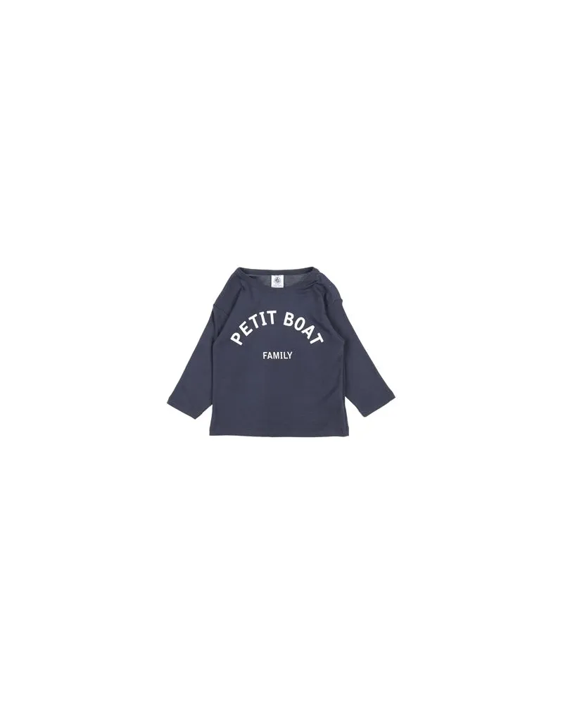 Petit Bateau TOPS - T-shirtsauf YOOX.COM Nachtblau
