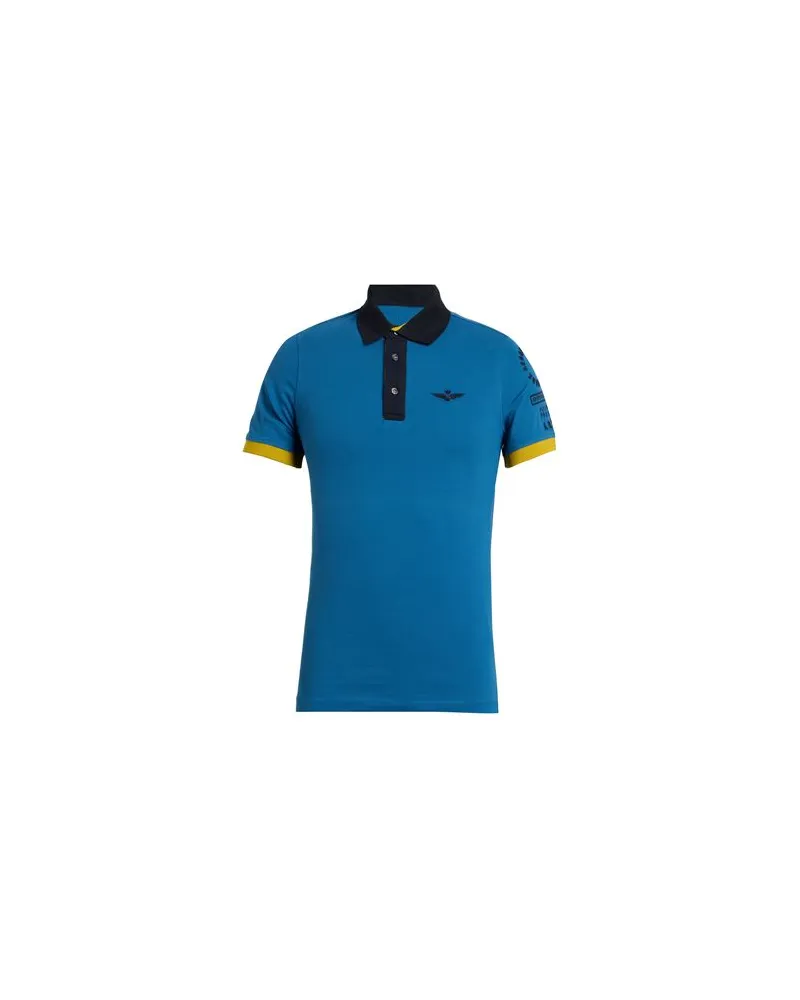 Aeronautica Militare TOPS - Poloshirtsauf YOOX.COM Blau