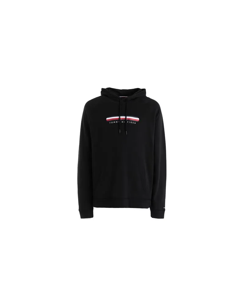 Tommy Hilfiger OH HOODIE - TOPS - Sweatshirtsauf YOOX.COM Schwarz