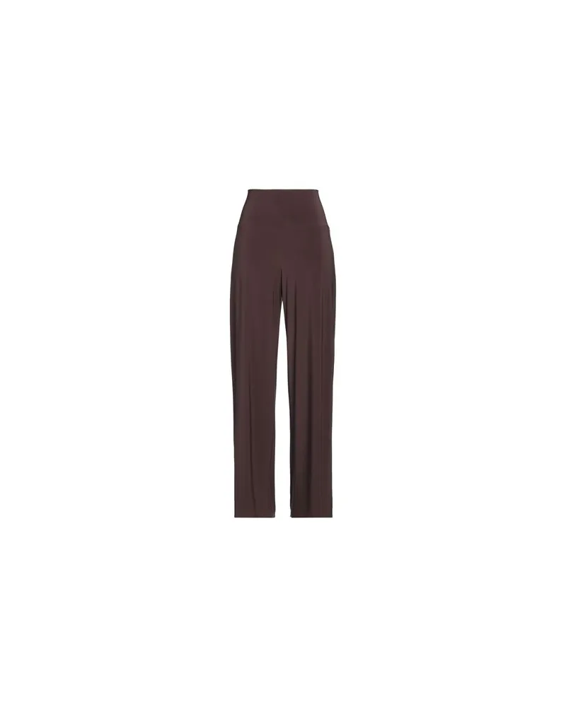Norma Kamali HOSEN & RÖCKE - Hosenauf YOOX.COM Schokobraun