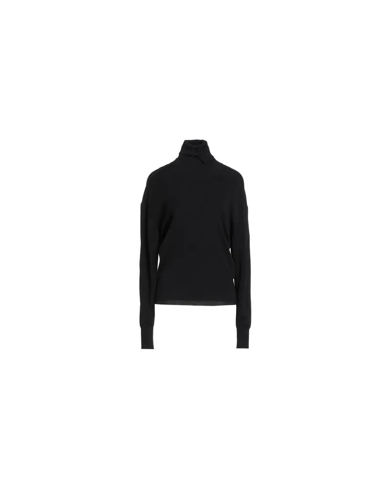 Burberry STRICKWAREN - Rollkragenpulloverauf YOOX.COM Schwarz
