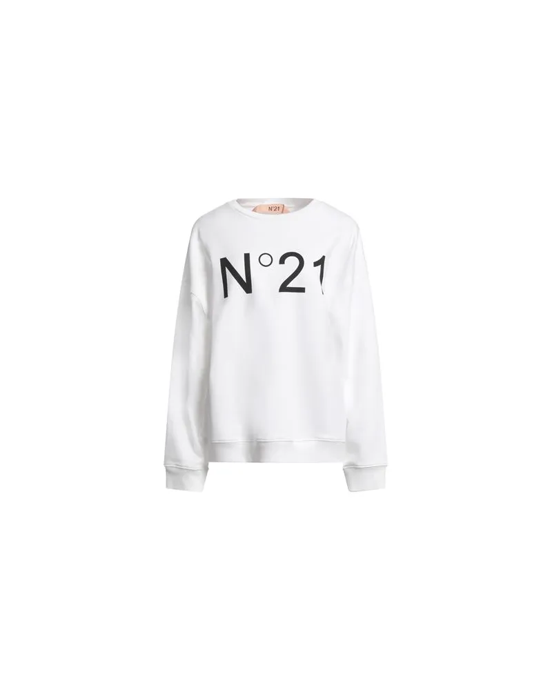 N° 21 TOPS - Sweatshirtsauf YOOX.COM Weiß