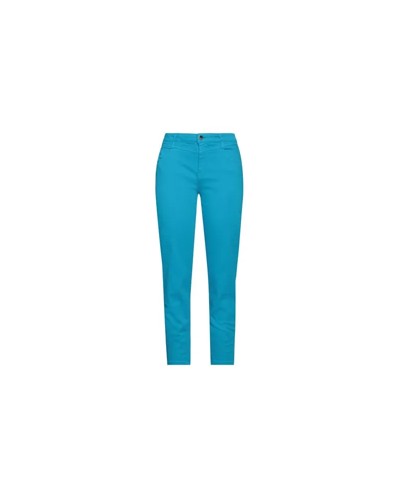 Kaos HOSEN & RÖCKE - Jeanshosenauf YOOX.COM Azurblau