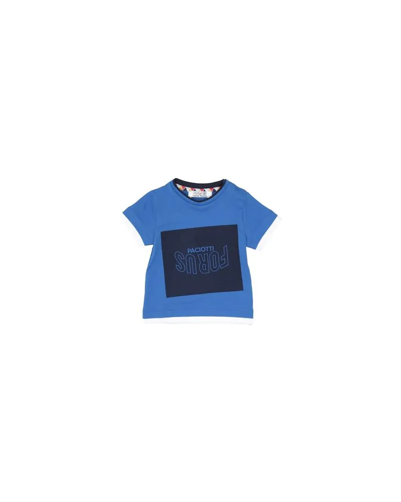 Cesare Paciotti TOPS - T-shirtsauf YOOX.COM Blau