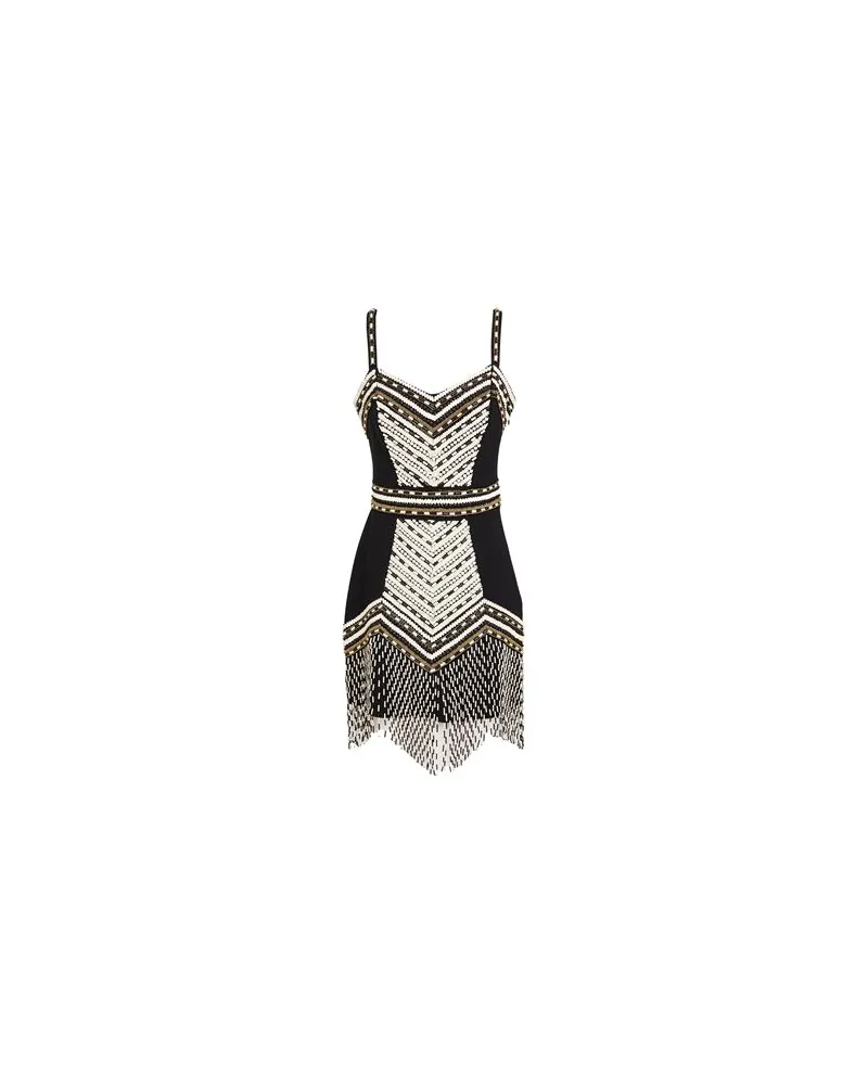 Elisabetta Franchi KLEIDER - Mini-Kleiderauf YOOX.COM Schwarz