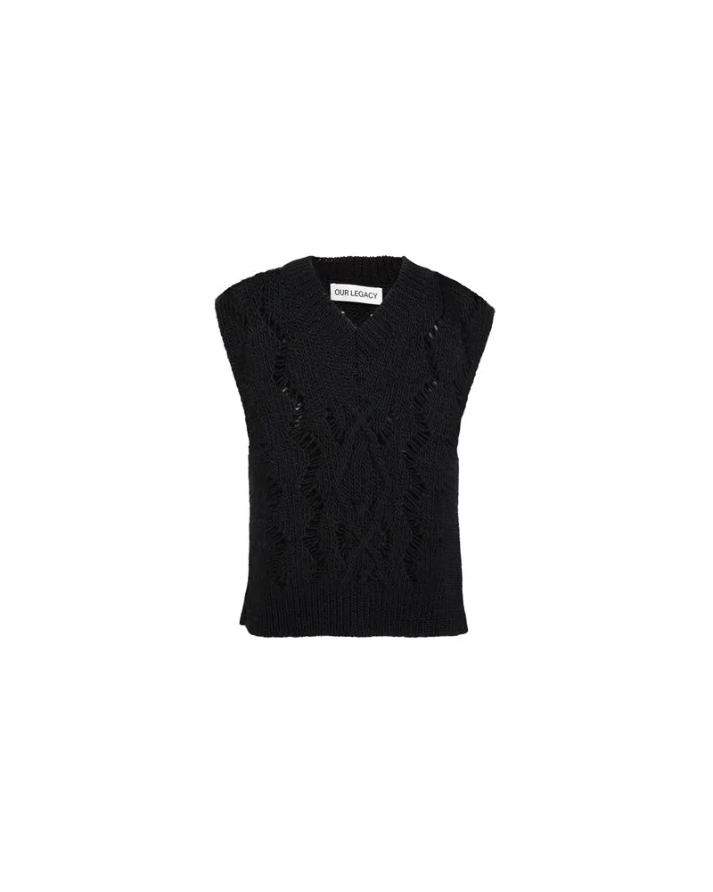 Our Legacy STRICKWAREN - Pulloverauf YOOX.COM Schwarz