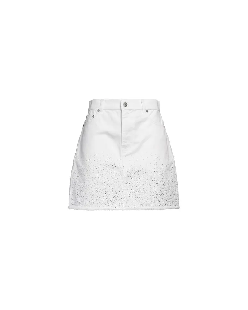 J.W.Anderson HOSEN & RÖCKE - Jeansröckeauf YOOX.COM Weiß