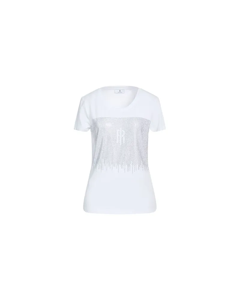 Fracomina TOPS - T-shirtsauf YOOX.COM Weiß