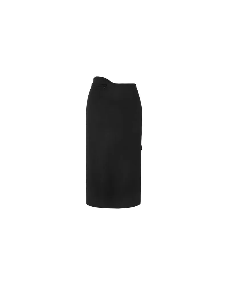 Commission HOSEN & RÖCKE - Midi-Röckeauf YOOX.COM Schwarz