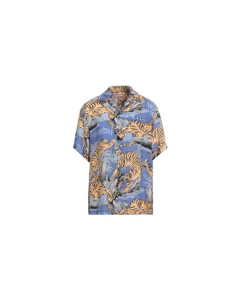 maharishi TOPS - Hemdenauf YOOX.COM Blau