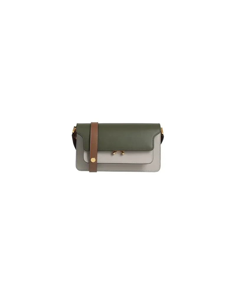 Marni TASCHEN - Umhängetascheauf YOOX.COM Militärgrün