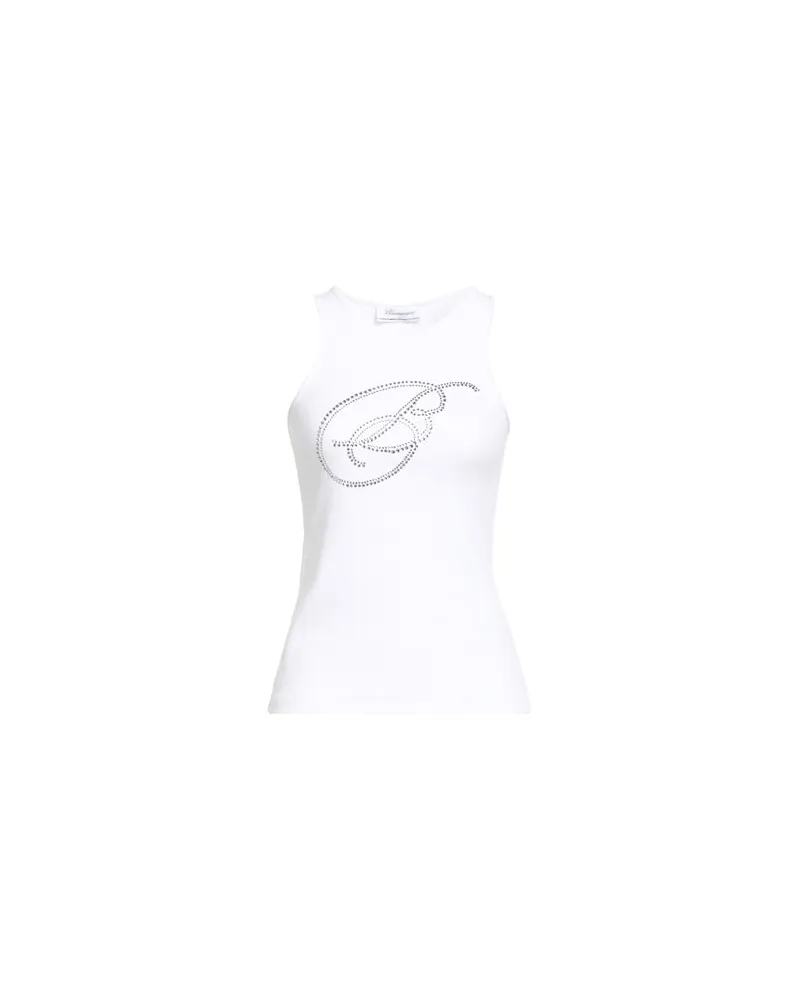 Blumarine TOPS - Tank Topsauf YOOX.COM Weiß