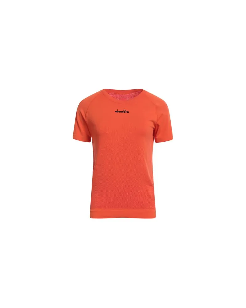 Diadora TOPS - T-shirtsauf YOOX.COM Orange