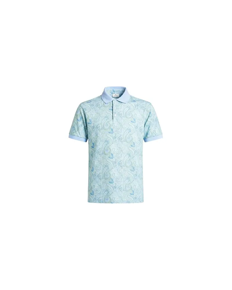 Etro TOPS - Poloshirtsauf YOOX.COM Himmelblau