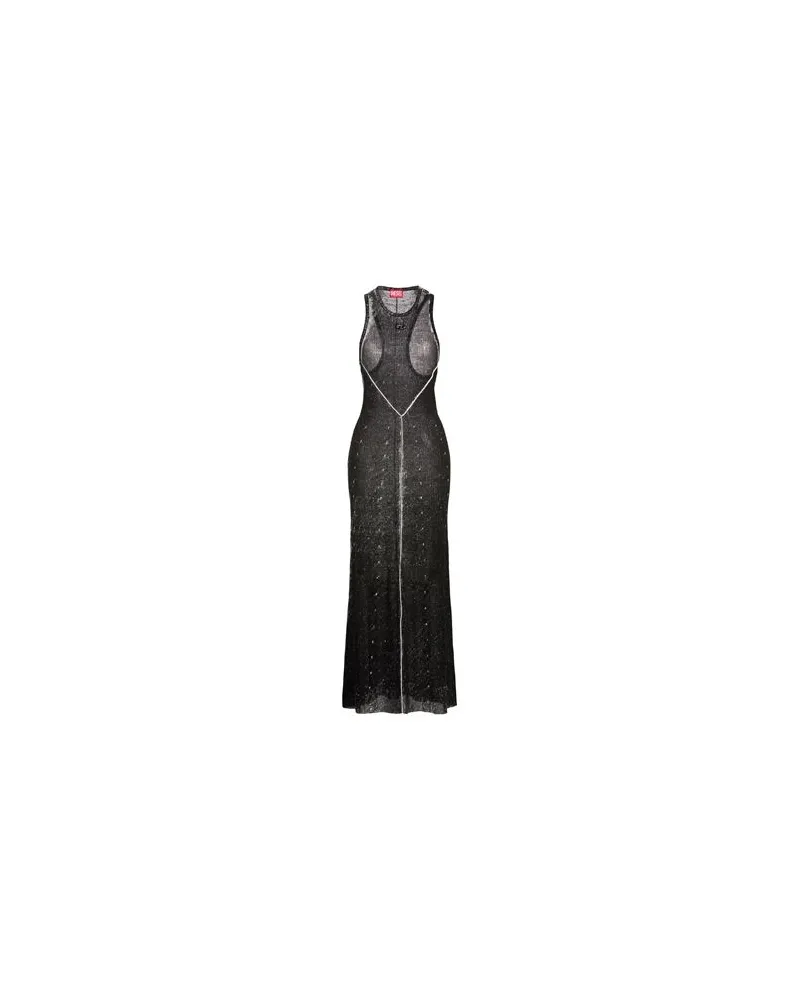 Diesel KLEIDER - Maxi-Kleiderauf YOOX.COM Schwarz