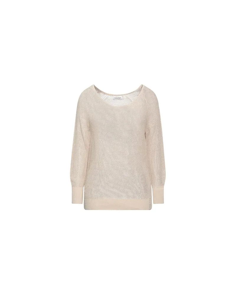 Calvin Klein STRICKWAREN - Pulloverauf YOOX.COM Beige