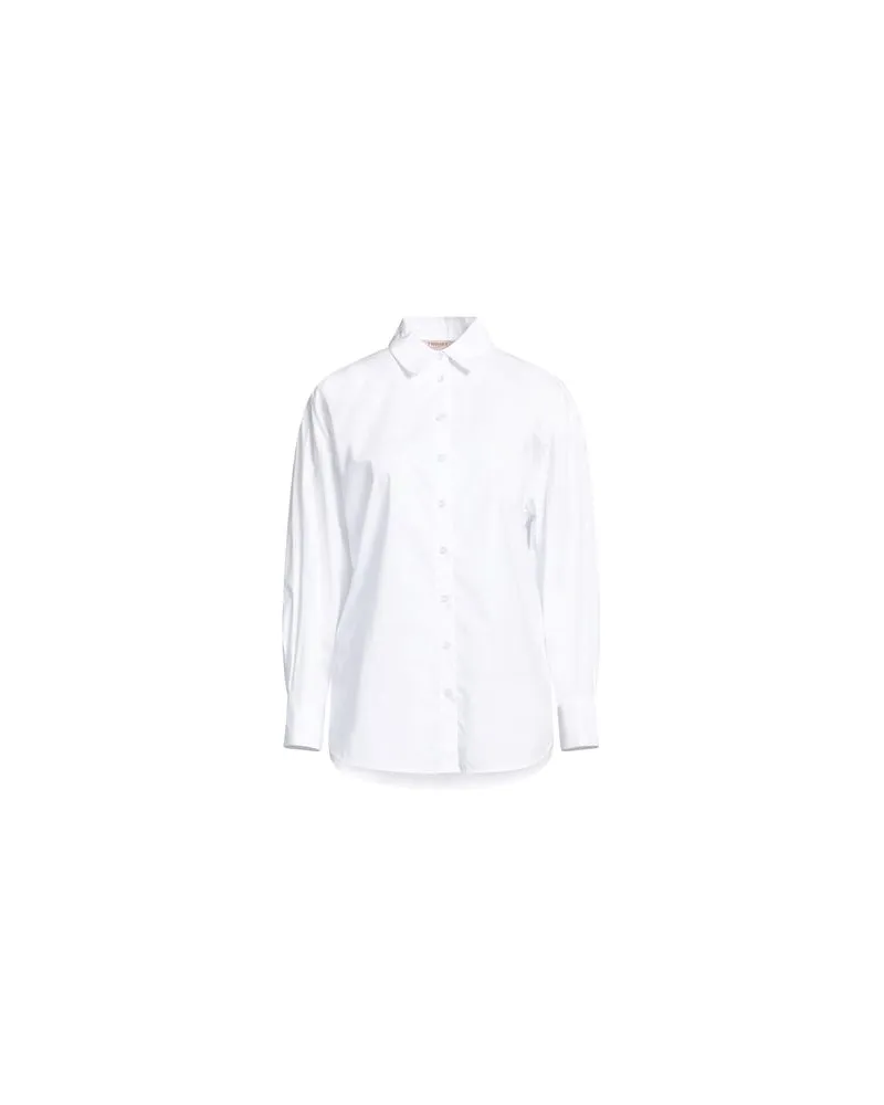 Twin-Set TOPS - Hemdenauf YOOX.COM Weiß