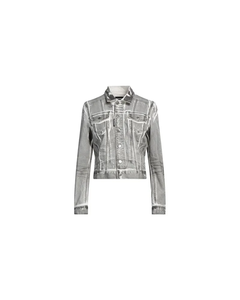 Dsquared2 JACKEN & MÄNTEL - Jeansjacken/Mäntelauf YOOX.COM Grau