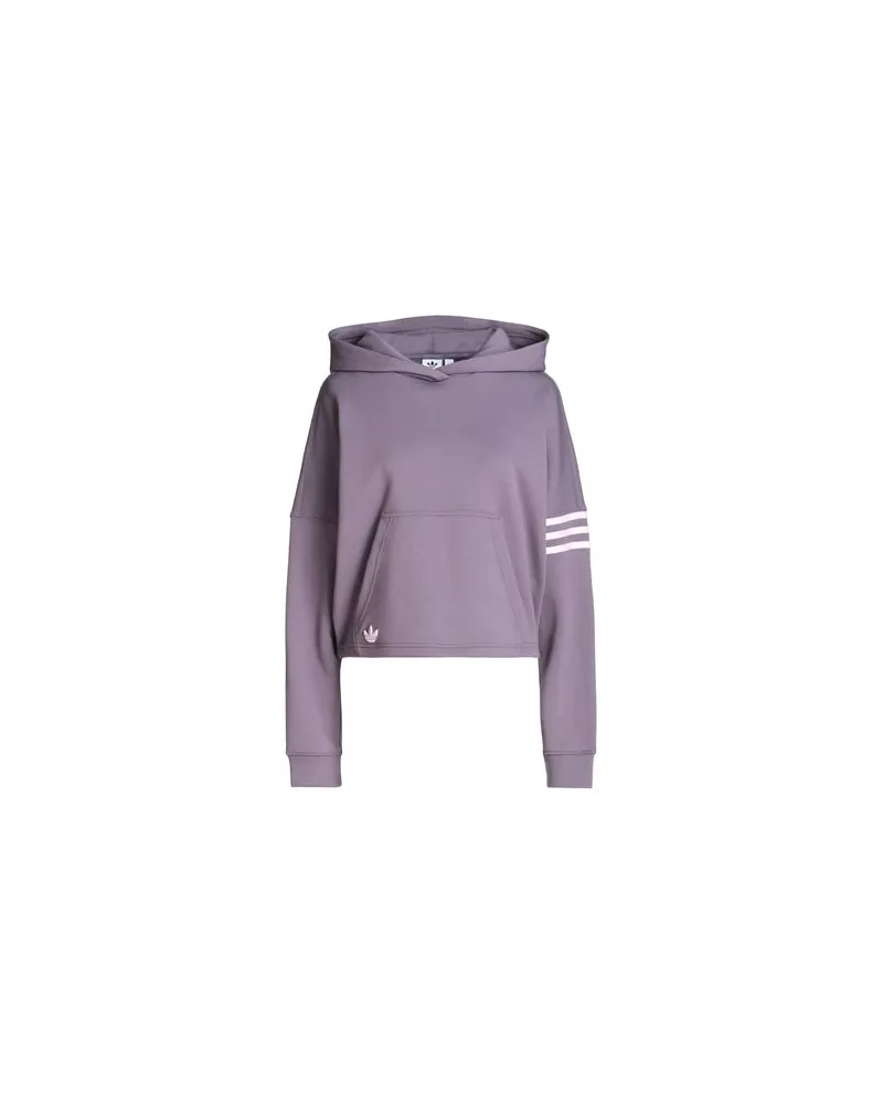 adidas HOODIE  - TOPS - Sweatshirtsauf YOOX.COM Violett