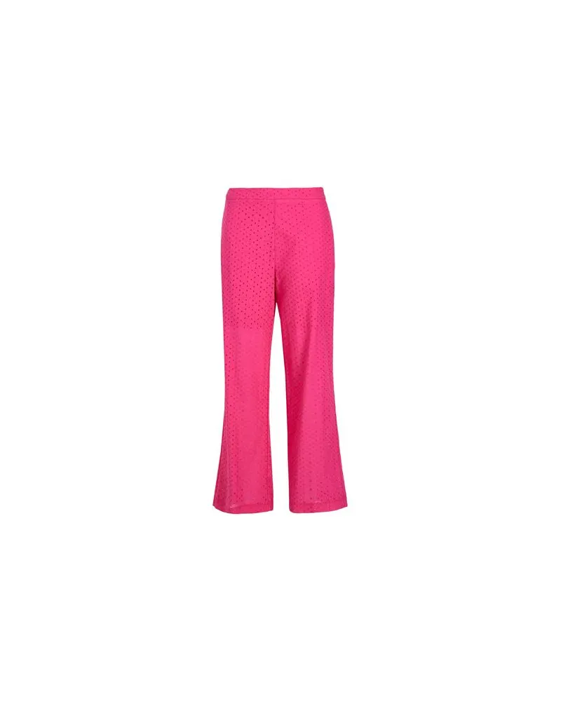 8 by Yoox SAN GALLO COTTON PANTS  - HOSEN & RÖCKE - Hosenauf YOOX.COM Fuchsia