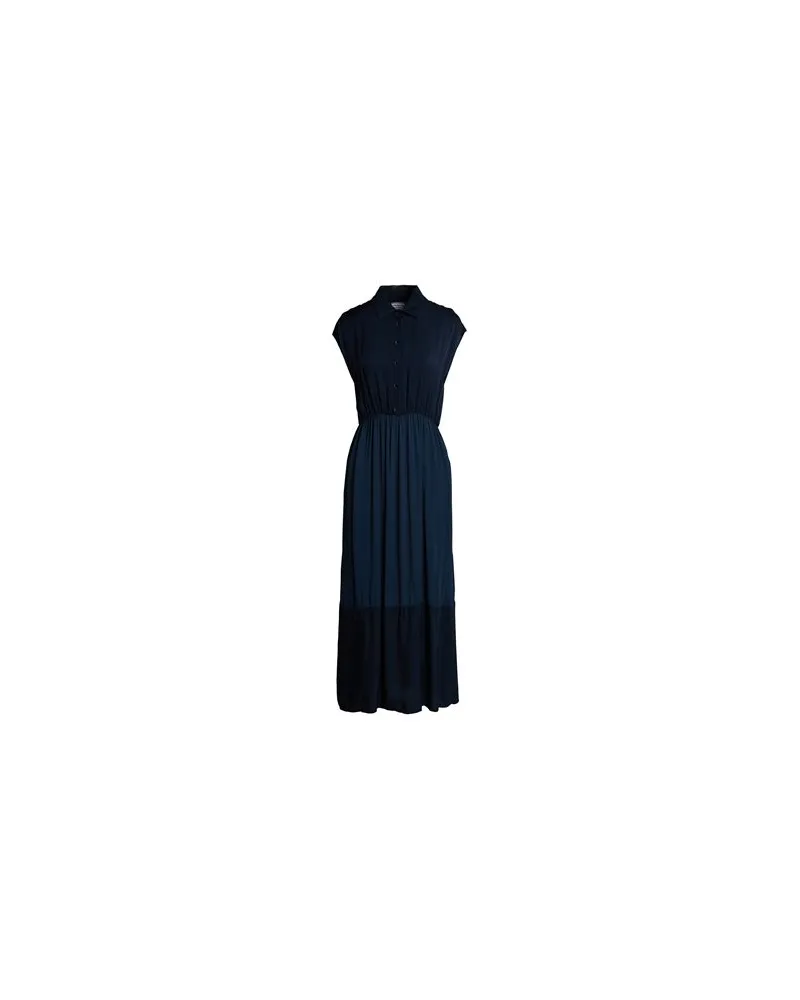 Alessia Santi KLEIDER - Maxi-Kleiderauf YOOX.COM Nachtblau