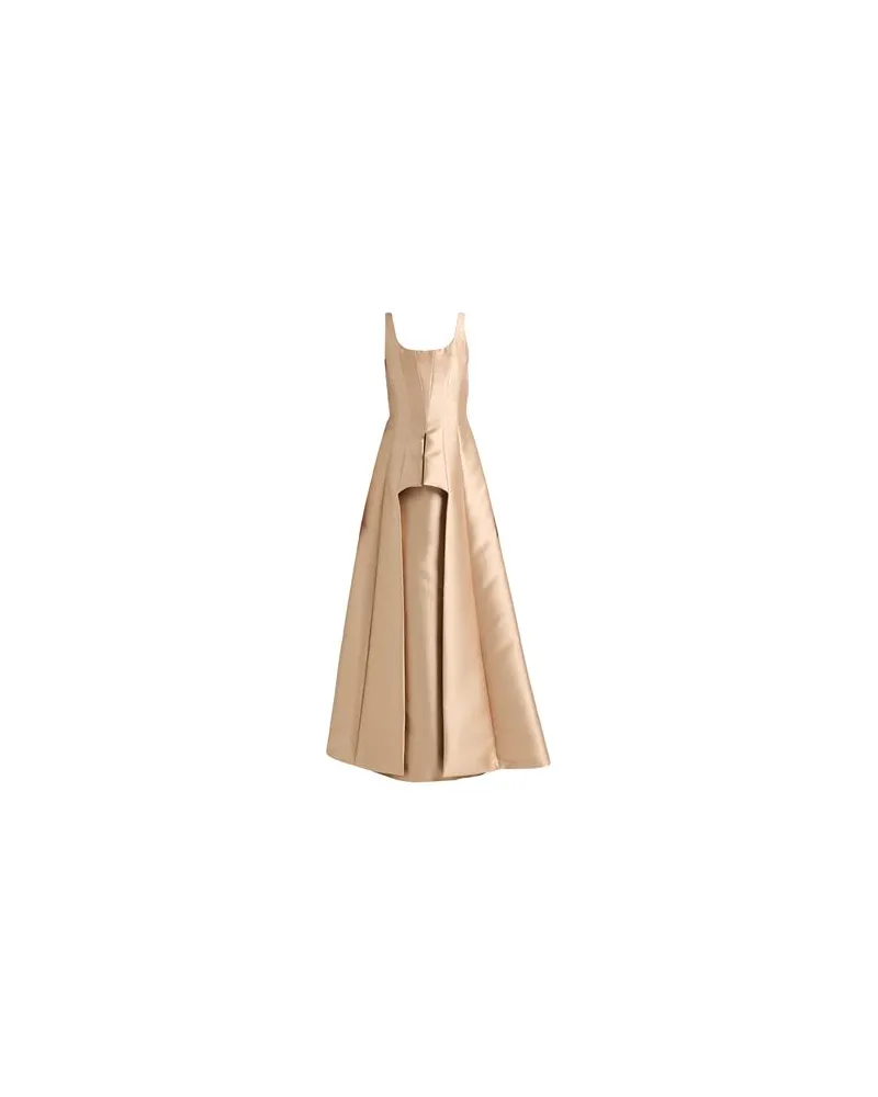 Alberta Ferretti KLEIDER - Maxi-Kleiderauf YOOX.COM Beige