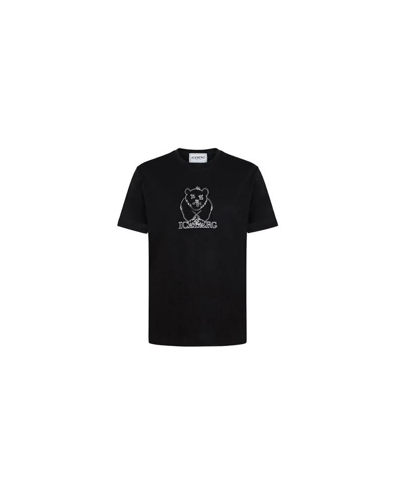 Iceberg TOPS - T-shirtsauf YOOX.COM Schwarz