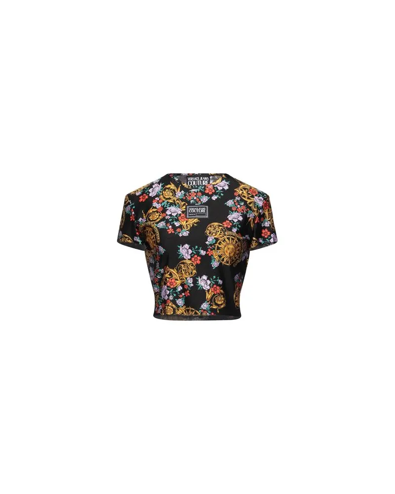 Versace Jeans TOPS - T-shirtsauf YOOX.COM Schwarz