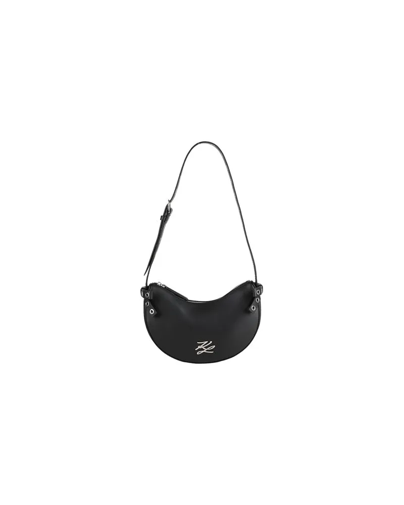 Karl Lagerfeld TASCHEN - Schultertaschenauf YOOX.COM Schwarz