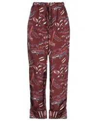 ALEXACHUNG Hose Bordeaux