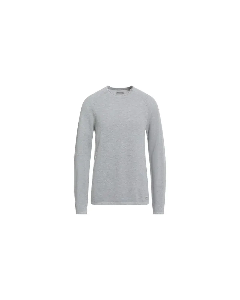 Jack & Jones STRICKWAREN - Pulloverauf YOOX.COM Hellgrau