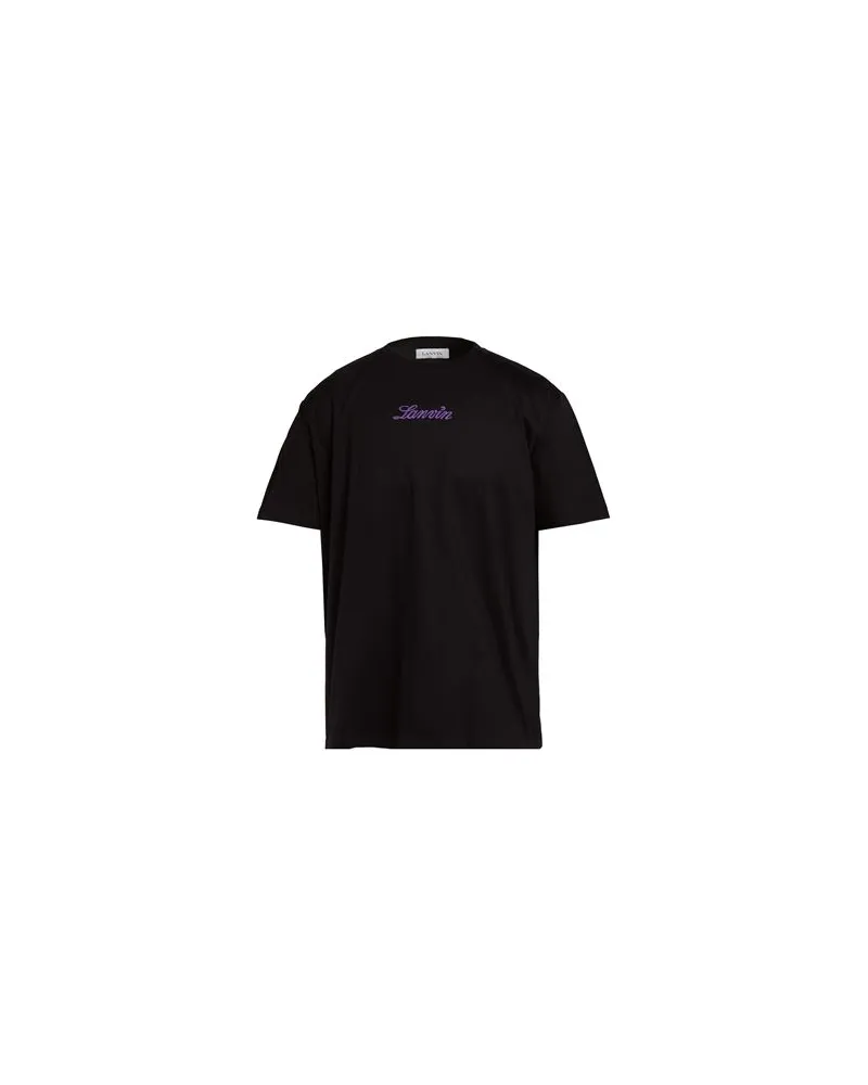 Lanvin TOPS - T-shirtsauf YOOX.COM Schwarz