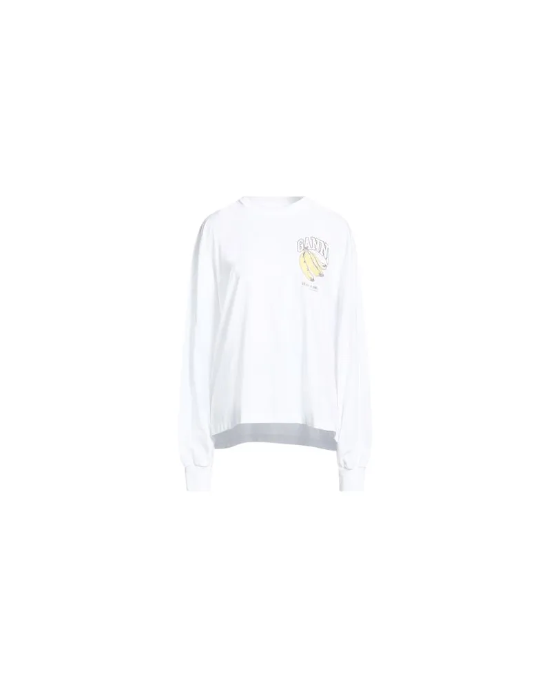 Ganni TOPS - T-shirtsauf YOOX.COM Weiß