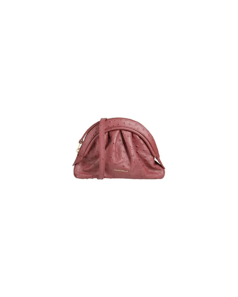 Coccinelle CHEEK OSTRICH - TASCHEN - Umhängetascheauf YOOX.COM Purpur
