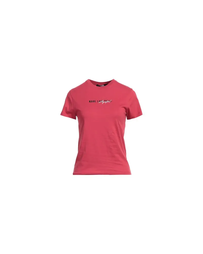 Karl Lagerfeld TOPS - T-shirtsauf YOOX.COM Rot