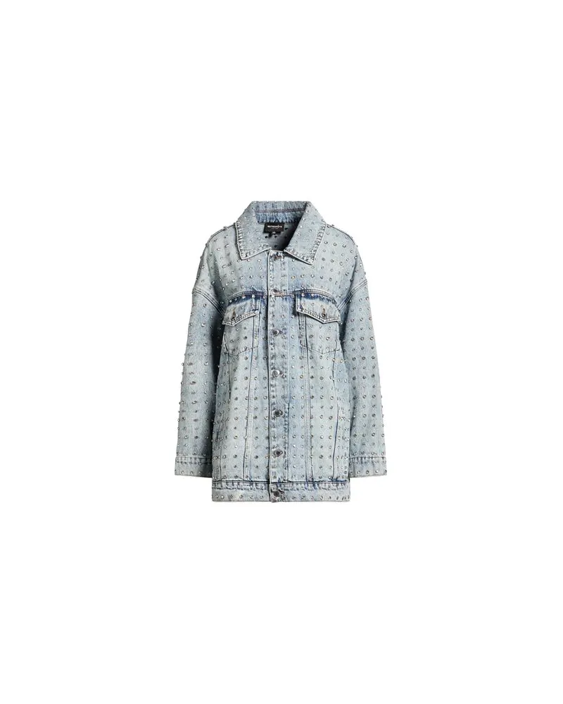 Retrofête JACKEN & MÄNTEL - Jeansjacken/Mäntelauf YOOX.COM Blau