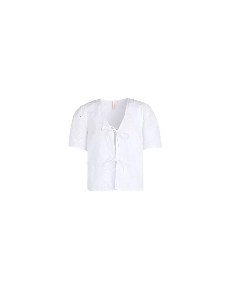 only TOPS - Hemdenauf YOOX.COM Weiß