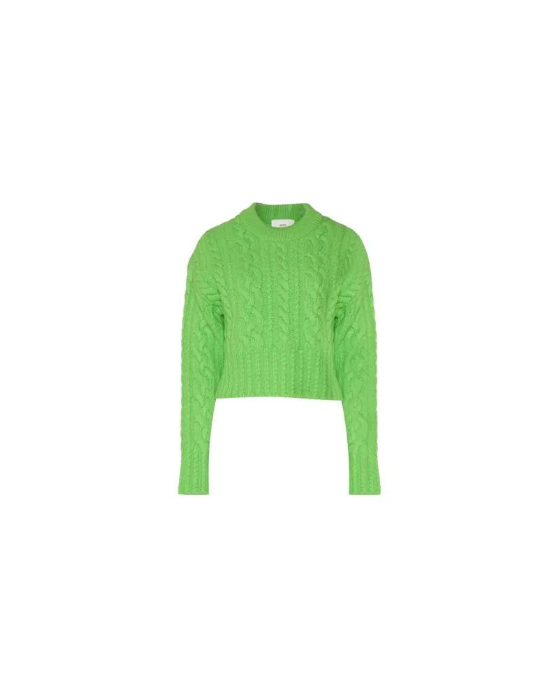 AMI Paris STRICKWAREN - Pulloverauf YOOX.COM Limettengrün