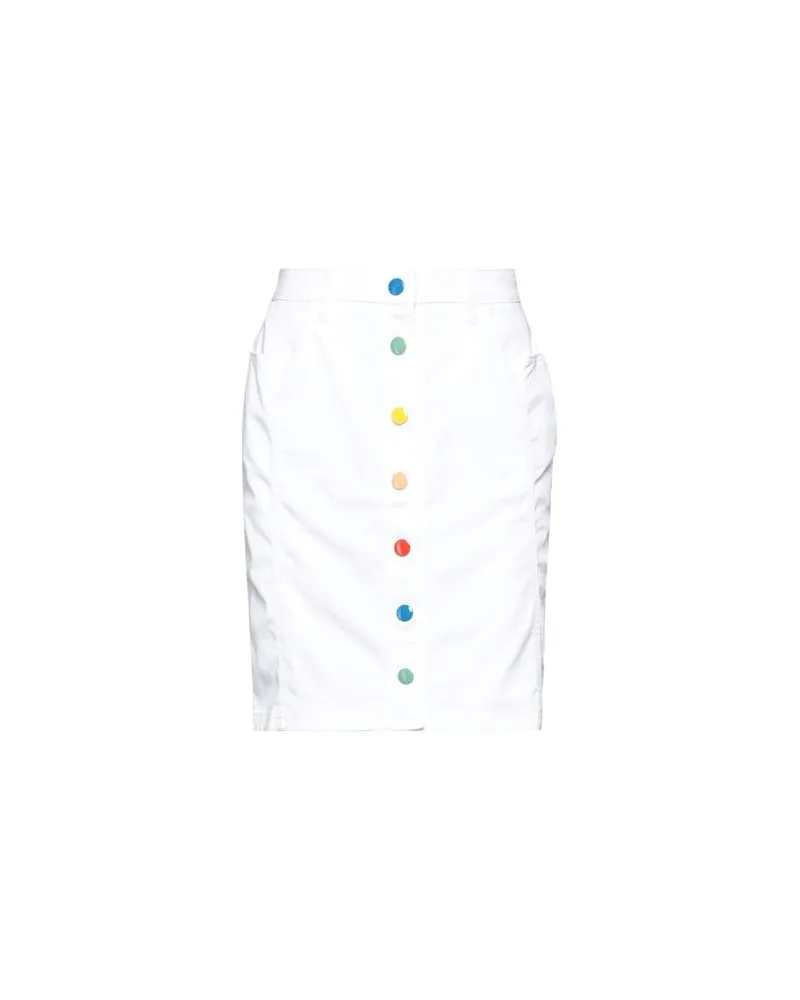 Moschino HOSEN & RÖCKE - Miniröckeauf YOOX.COM Weiß