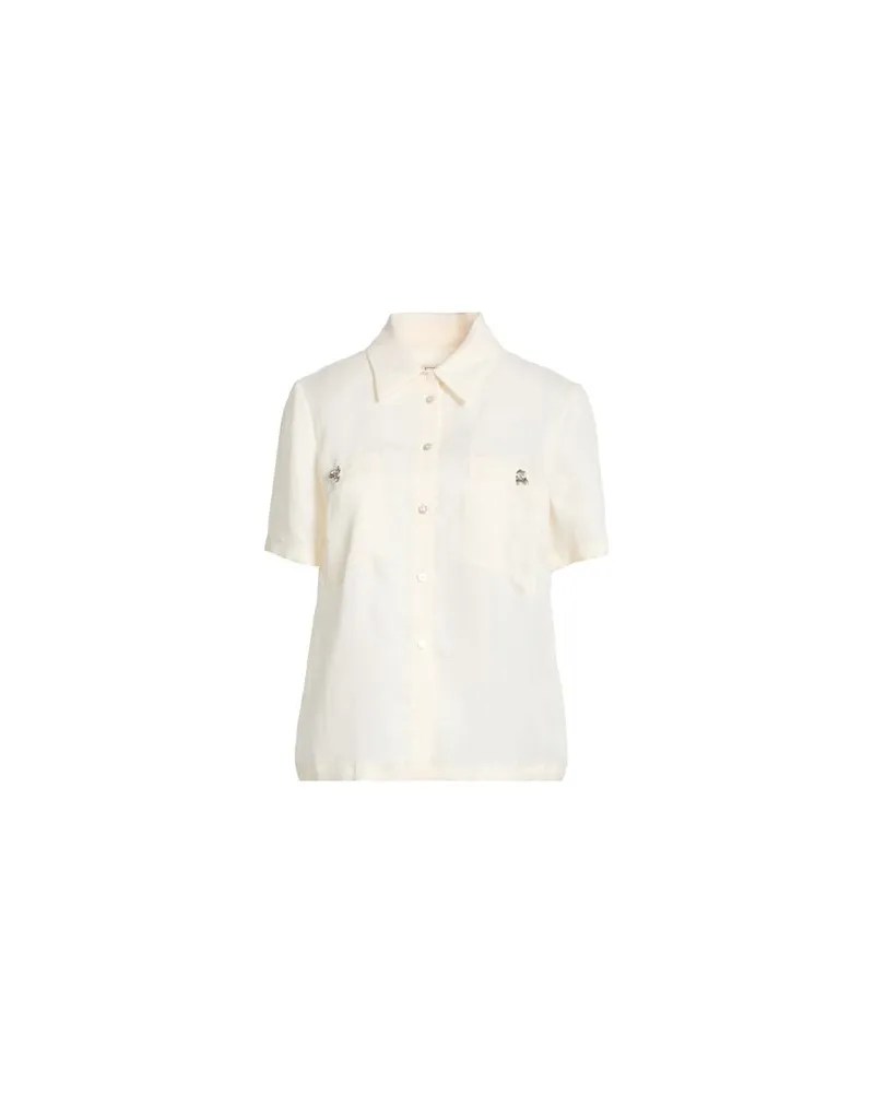 Blumarine TOPS - Hemdenauf YOOX.COM Elfenbein