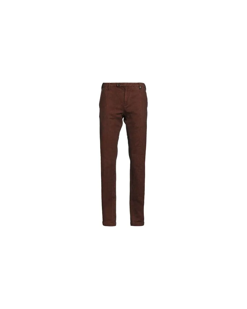 MYTHS HOSEN & RÖCKE - Hosenauf YOOX.COM Rostrot