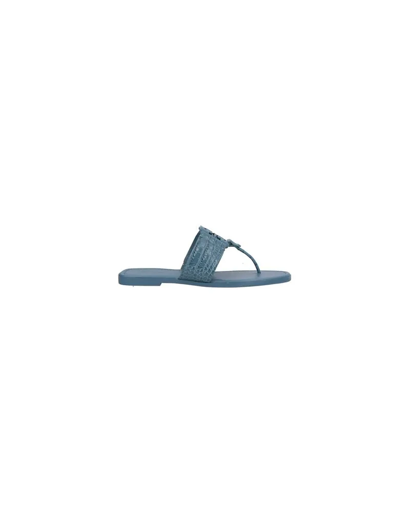 Tory Burch SCHUHE - Zehentrennerauf YOOX.COM Taubenblau