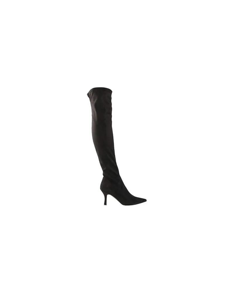 Divine Follie SCHUHE - Stiefelauf YOOX.COM Schwarz