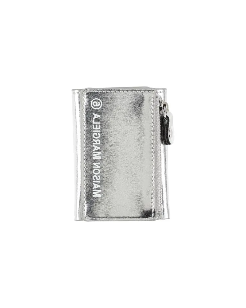 Maison Margiela Kleinlederwaren - Brieftaschenauf YOOX.COM Silber