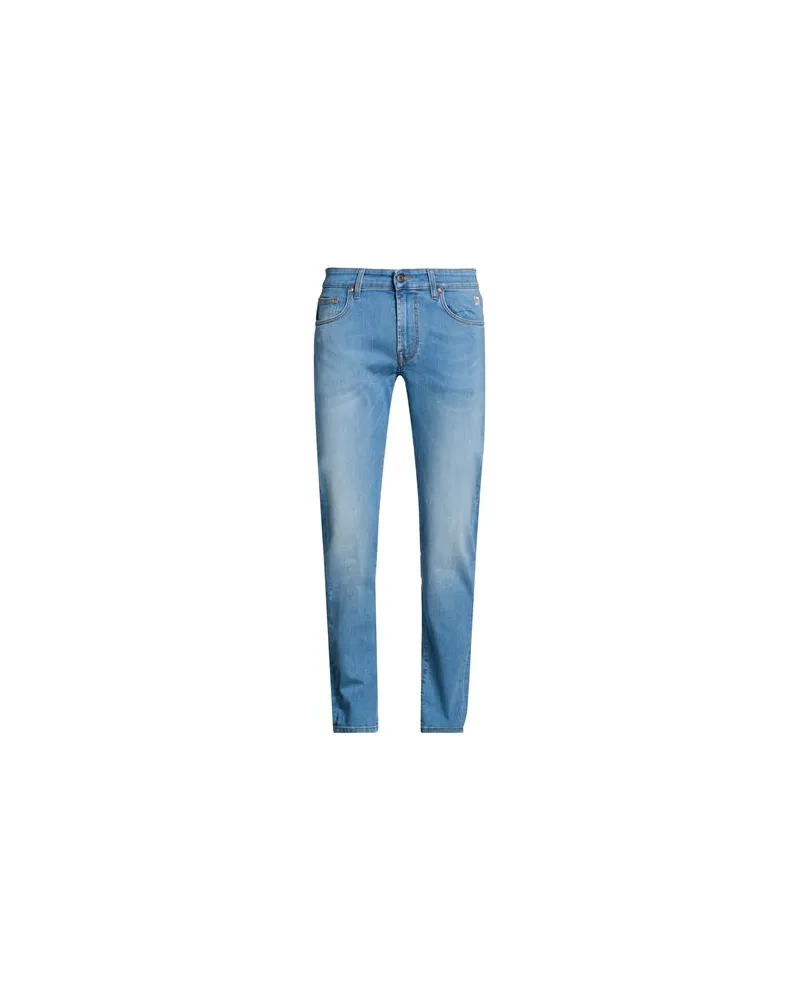 Roy Roger's HOSEN & RÖCKE - Jeanshosenauf YOOX.COM Blau