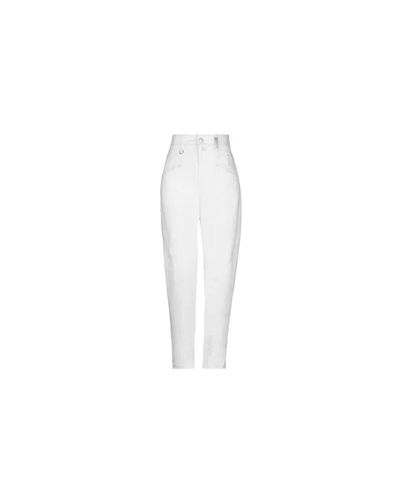 HIGH HOSEN & RÖCKE - Jeanshosenauf YOOX.COM Weiß