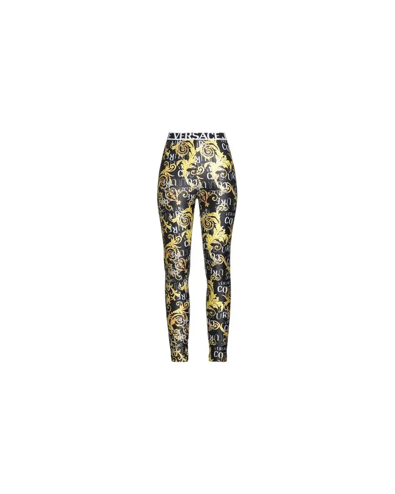 Versace Jeans HOSEN & RÖCKE - Leggingsauf YOOX.COM Schwarz