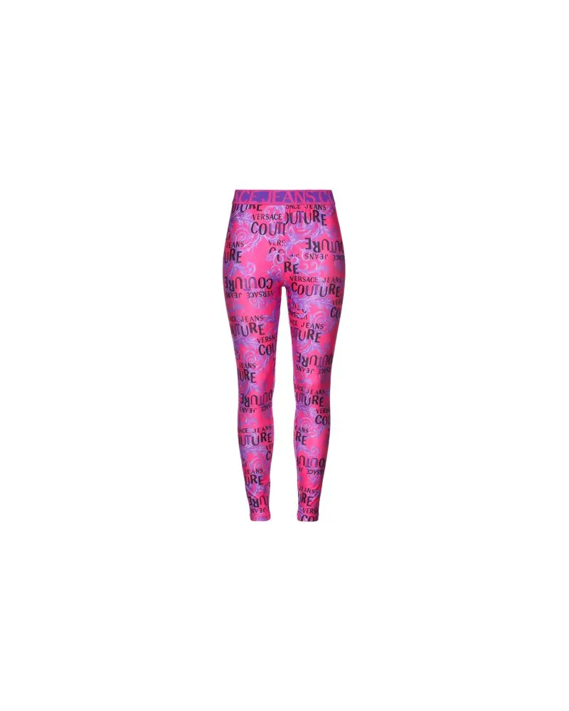 Versace Jeans HOSEN & RÖCKE - Leggingsauf YOOX.COM Fuchsia