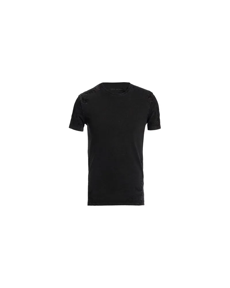 John Varvatos TOPS - T-shirtsauf YOOX.COM Schwarz