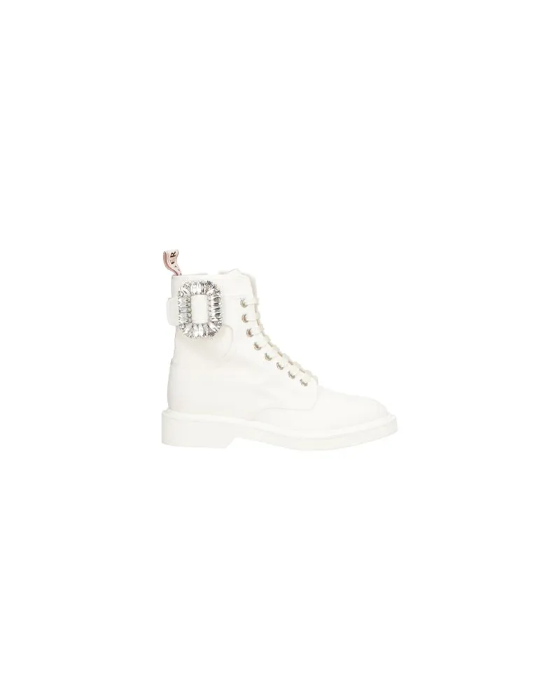Roger Vivier SCHUHE - Stiefelettenauf YOOX.COM Weiß